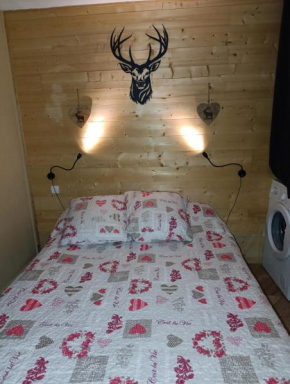 LES FONTANILLES odeillo chalet 60 WIFI & PARKING gratuit exposé plein sud & plein pied , draps & serviettes de toilettes non inclus, sabanas y toallas no incluidos